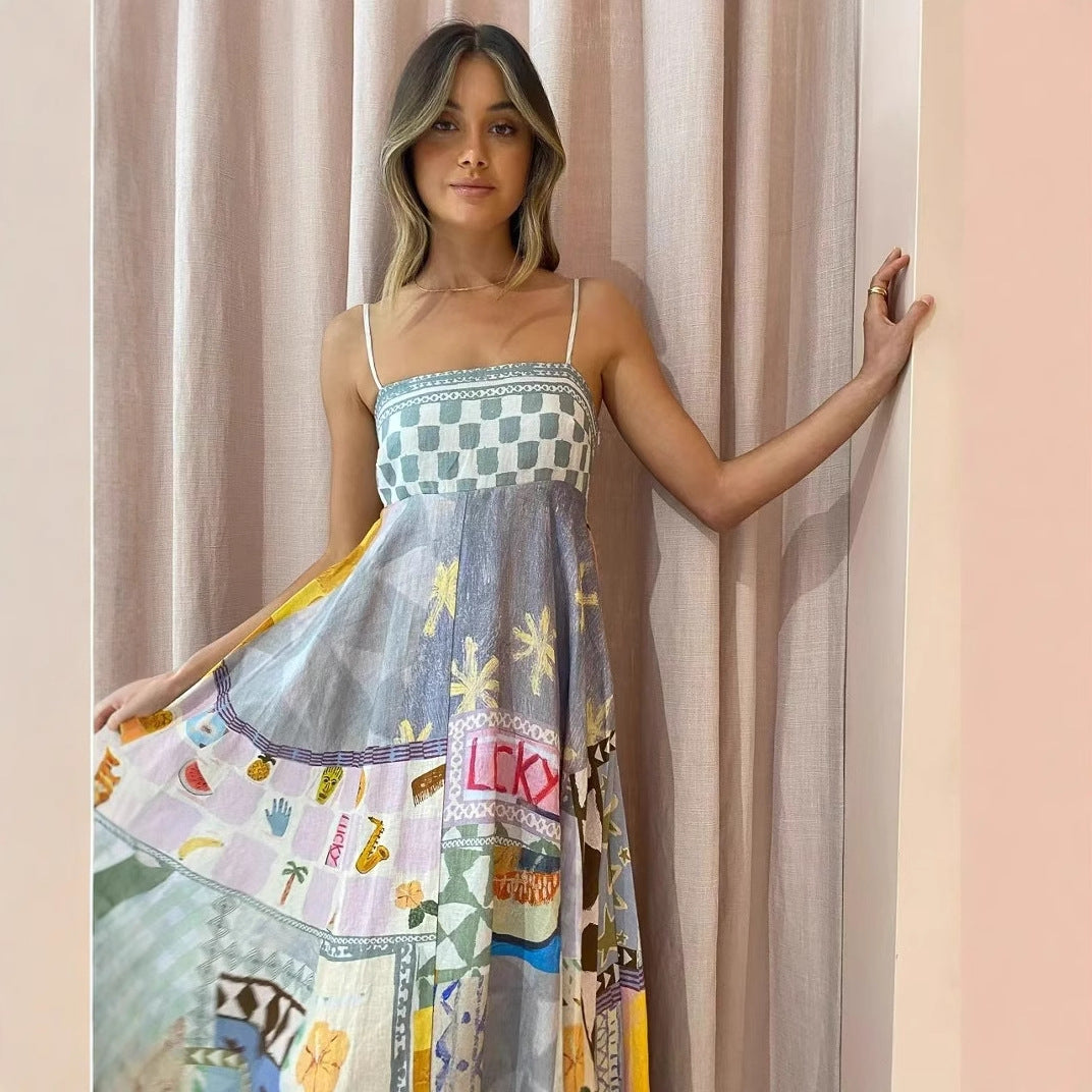 Summer Best-Selling Printed Womens Skirt For Ladies
