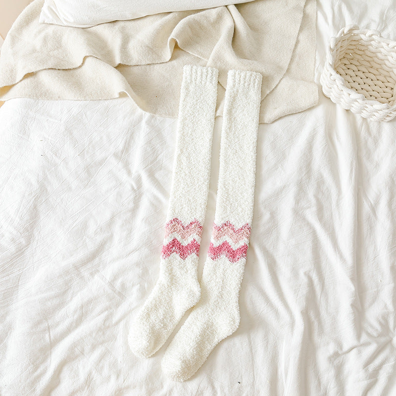 Long Tube Warm Keeping Floor Sleep Knee Socks