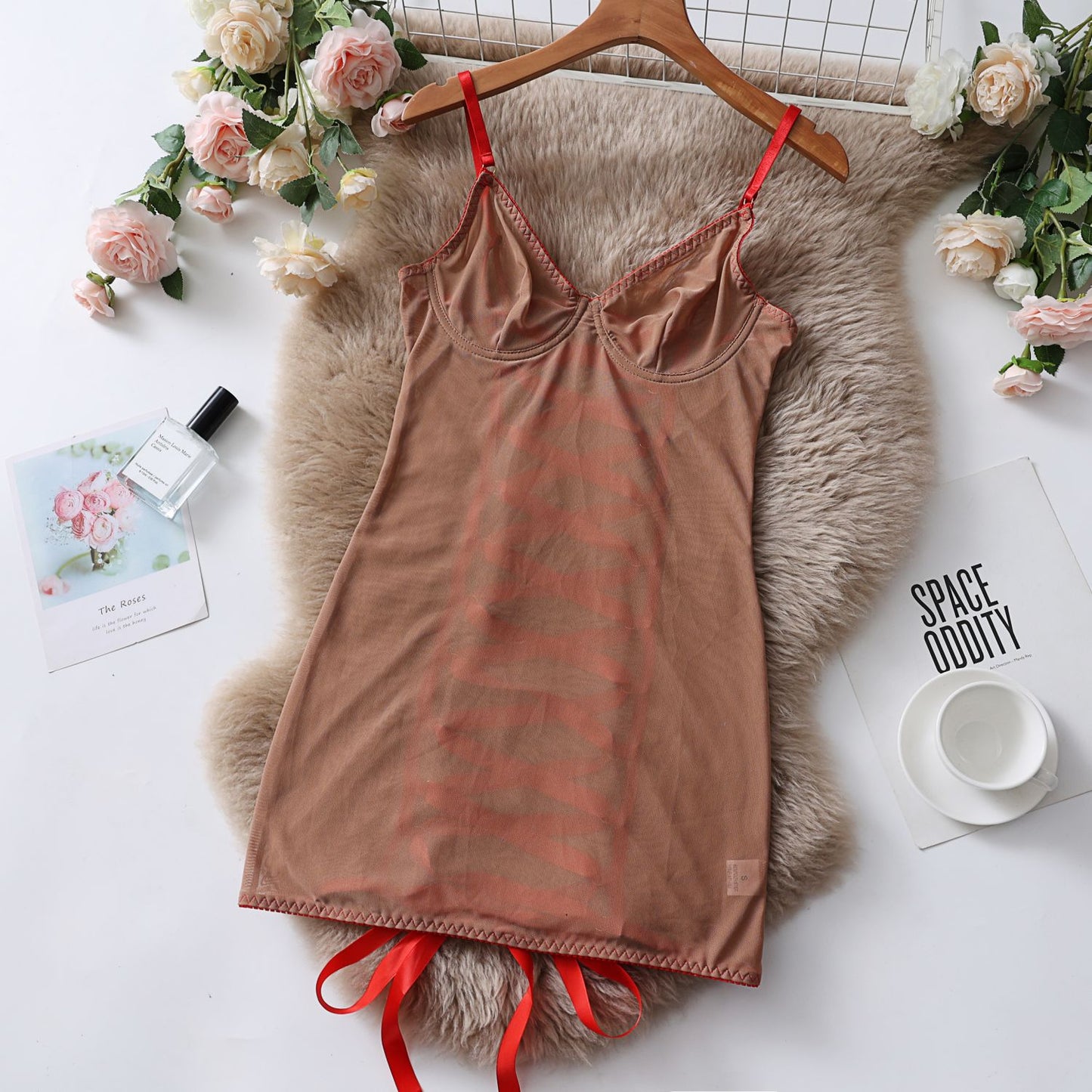 Damegland Transparent Blonde-Jumpsuit