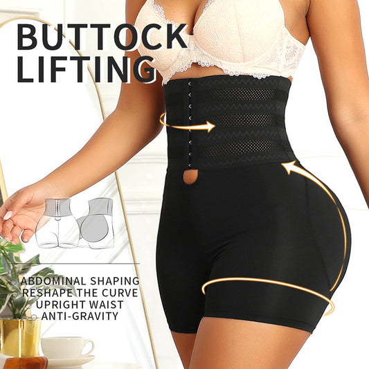 Women's Large Breasted Adjustable High Waist Detachable Sponge Mat Underwear