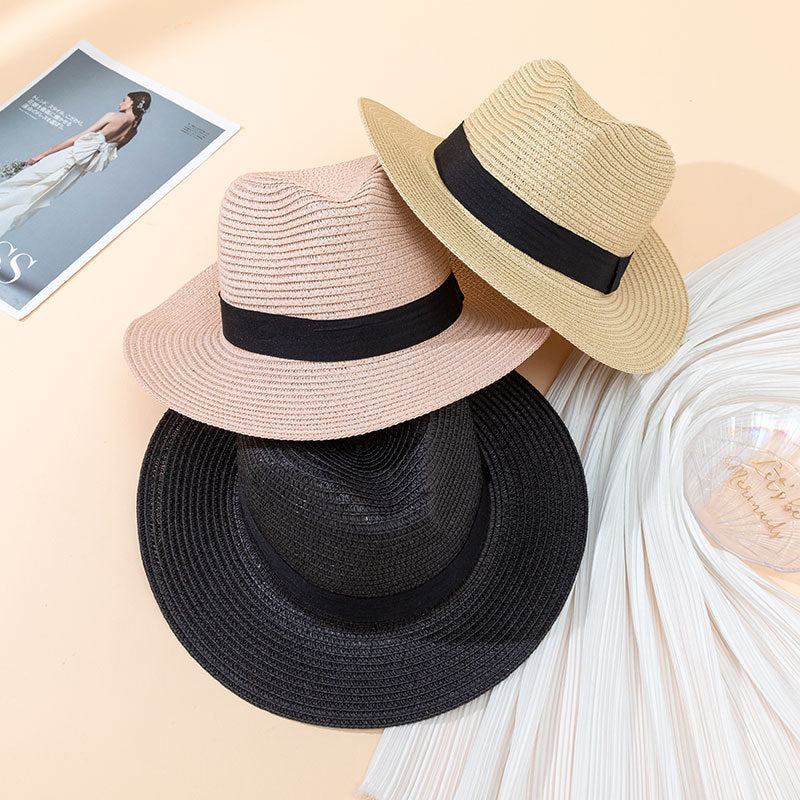 New European And American Women's Fashion Outdoor Beach Straw Hat