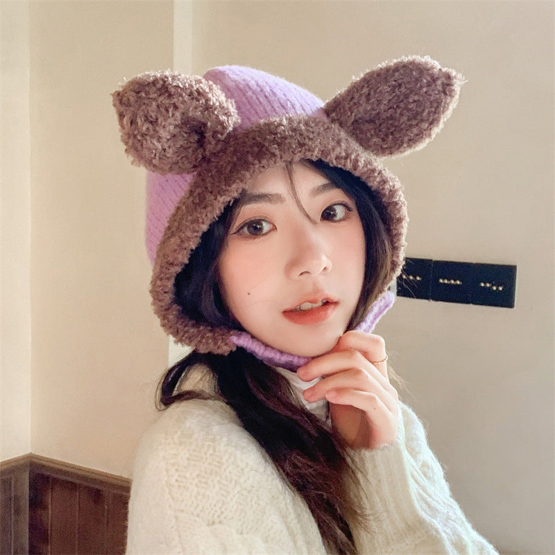 Neck Protection Integrated Head Covering Hat
