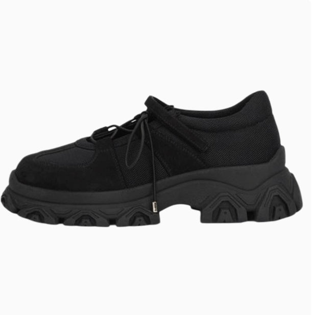 Mesh Casual Balletsko Retro Muffin Tyk Bund Velcro
