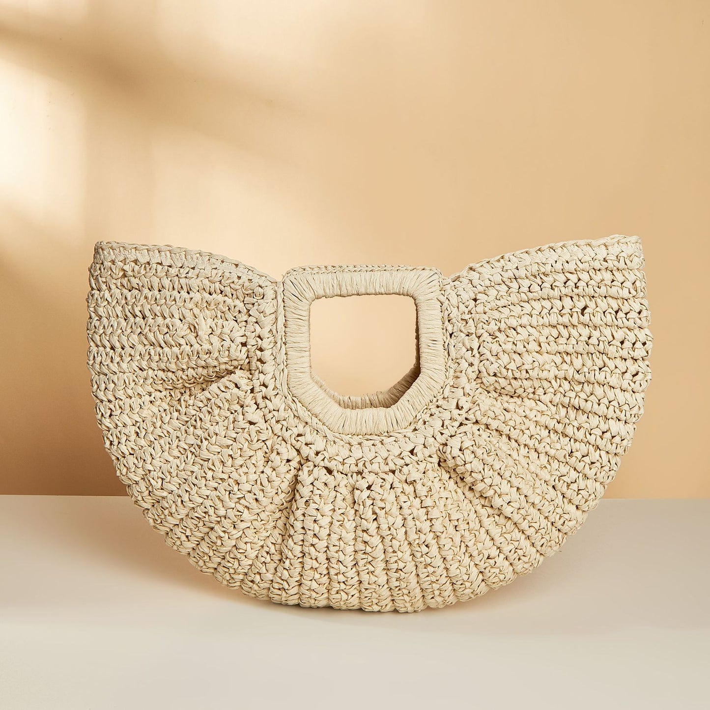 Women's Fashion Casual Vintage Hand-carried Straw Bag
