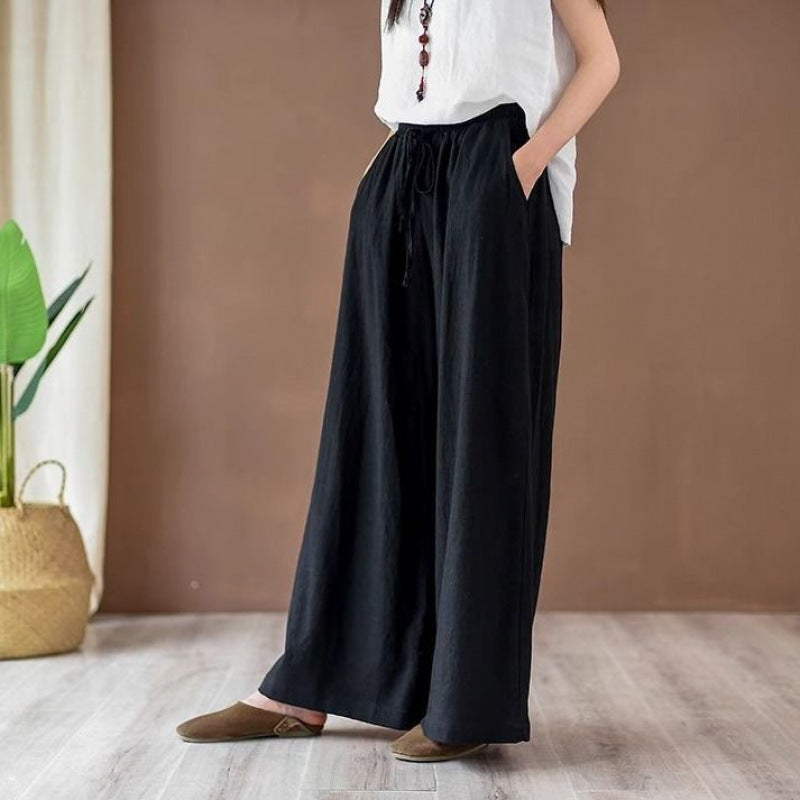 Women's Artistic Retro Loose All-matching Casual Pants