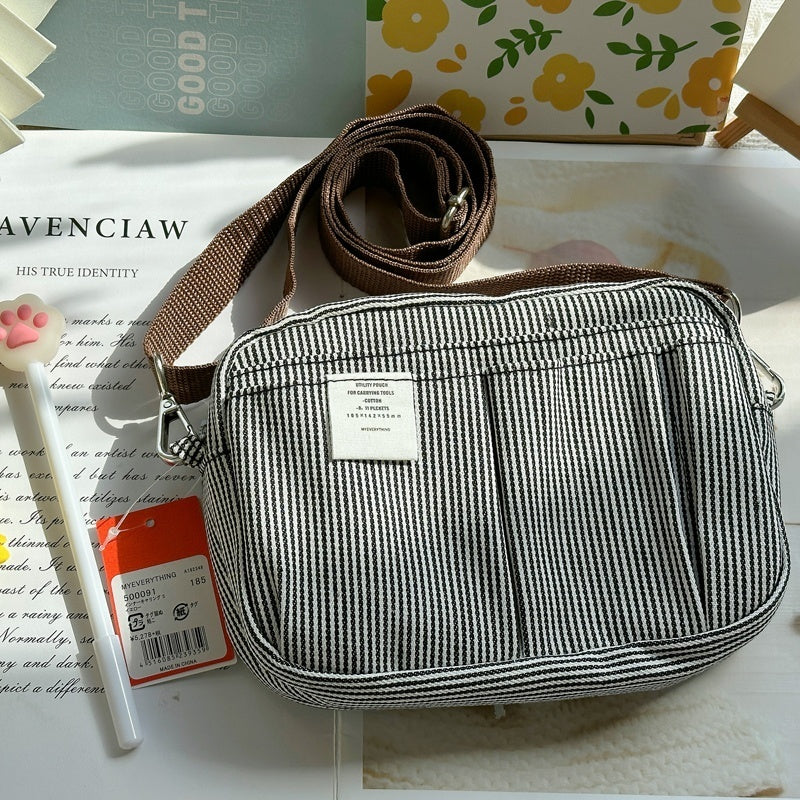 Hand Account Storage Bag Pencil Case Large Capacity Canvas Bag