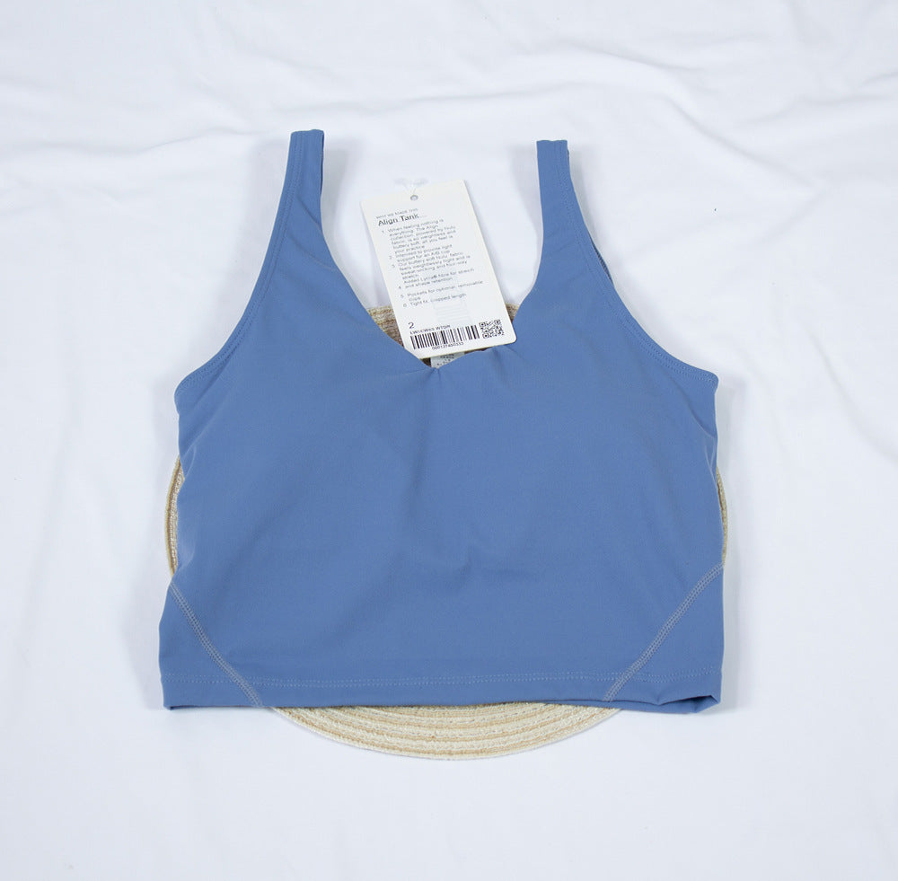 Ladies U Shape Sports Vest Yoga Wear
