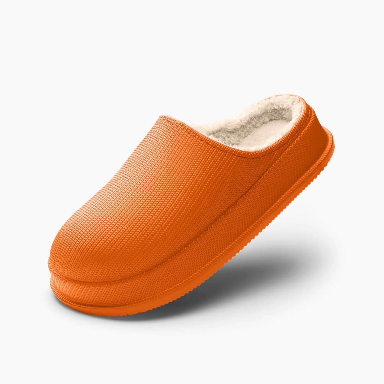 Large Size Men's And Women's Waterproof Non-slip Warm Cotton Slippers