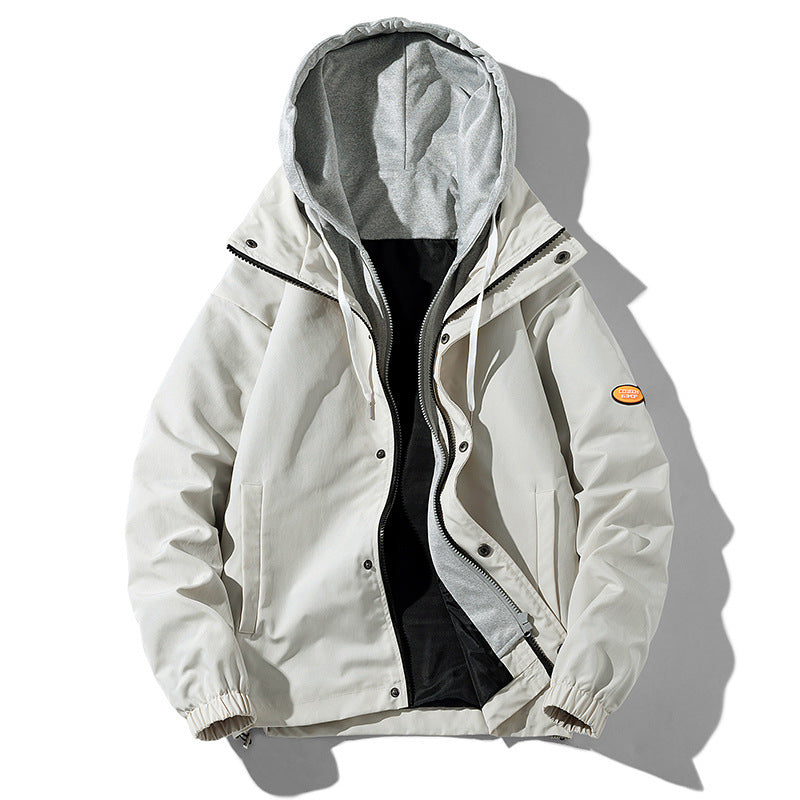 Men's Fashion Casual Hooded Jacket Top