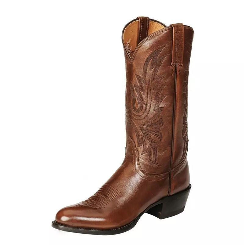 Women's Flat Low Heel High Top Knight Boots