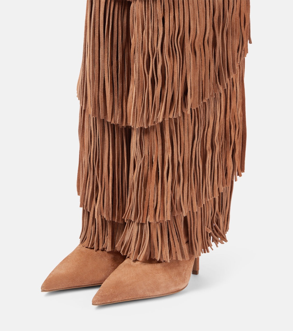 Round Head Waterproof Street Fashion Tassel Boots