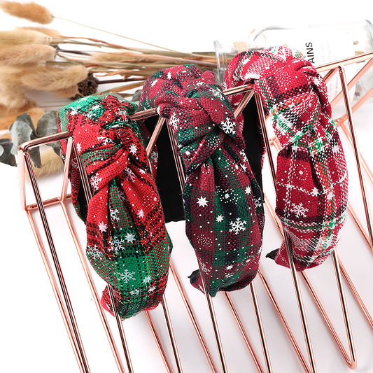 European And American Party Head Buckle Christmas Decorations