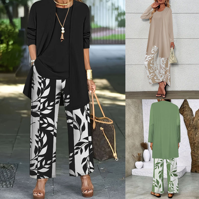 Casual Coat Vest Pants Three-piece Suit