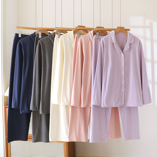 High-grade Thick Loose Long Sleeves Trousers Homewear