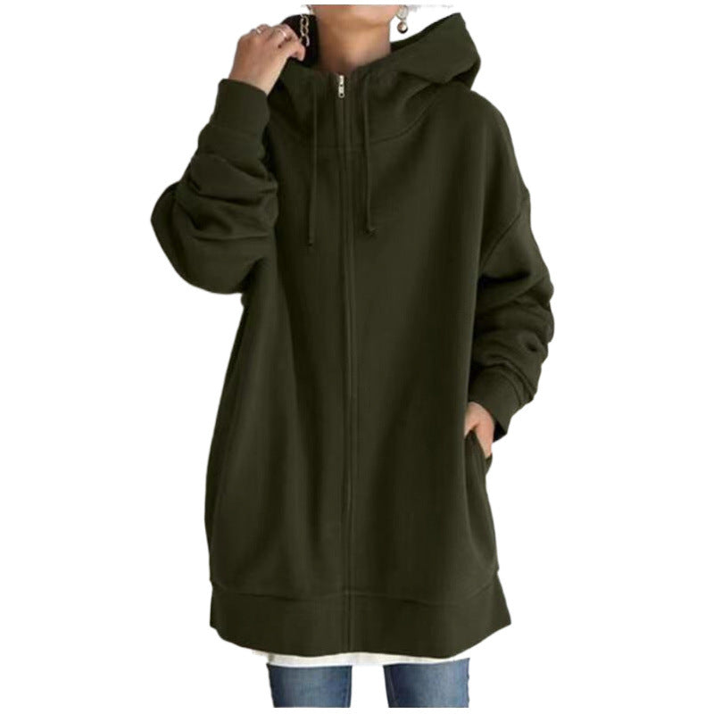 New Korean-style Cardigan Casual Top Loose-fitting Sporty Jacket Trendy Design