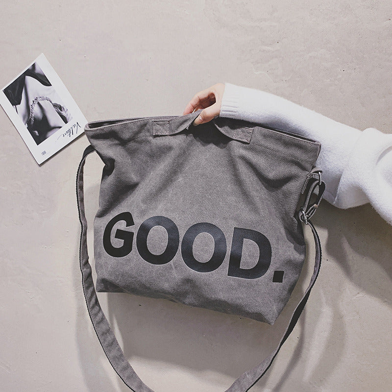 Casual Diagonal Shoulder Bag Students