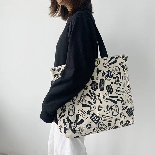 Take A One-shoulder Student Large-capacity Tote Bag