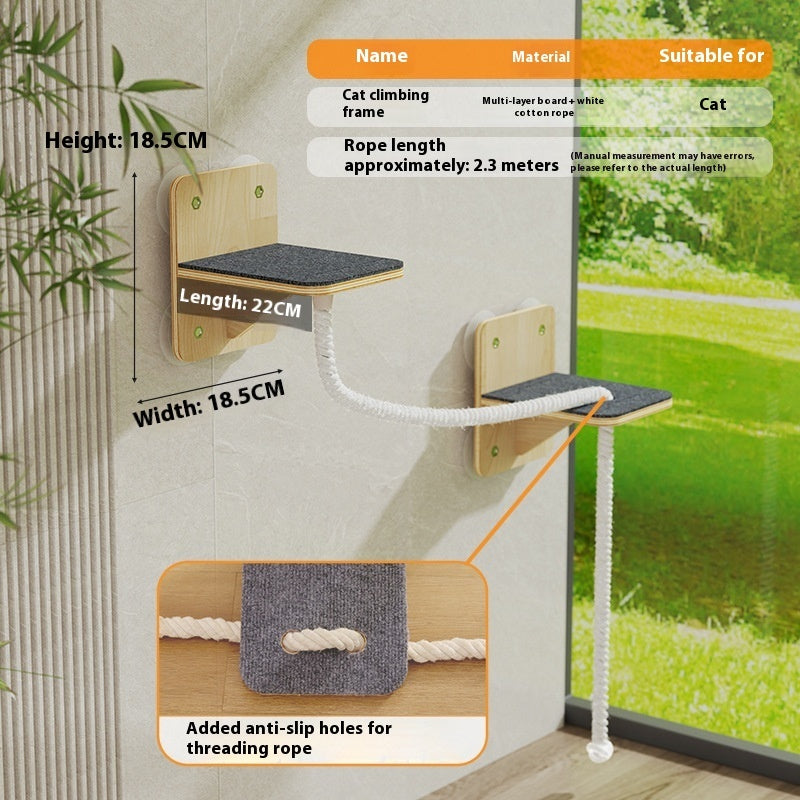 Space Capsule Suspended Cat Scratching Chamfer