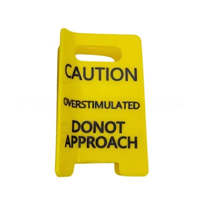 An Overexcitement Warningyellow-clipped Hairpin Symbolizing Overstimulation