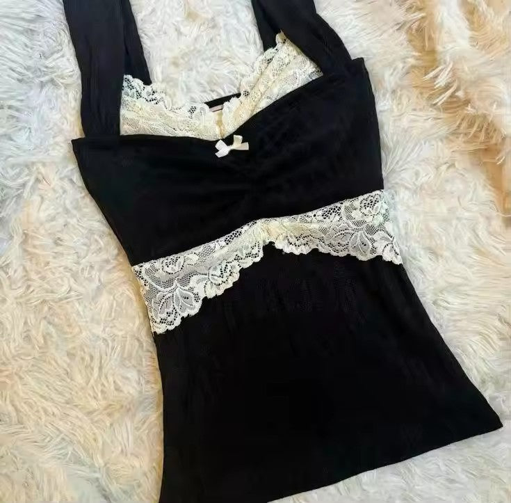 Harajuku Hot Girl Blonde Y2g Retro Letmatchende Vest