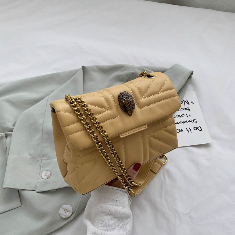 Women's Retro Solid Color Armpit Bag Portable Shoulder