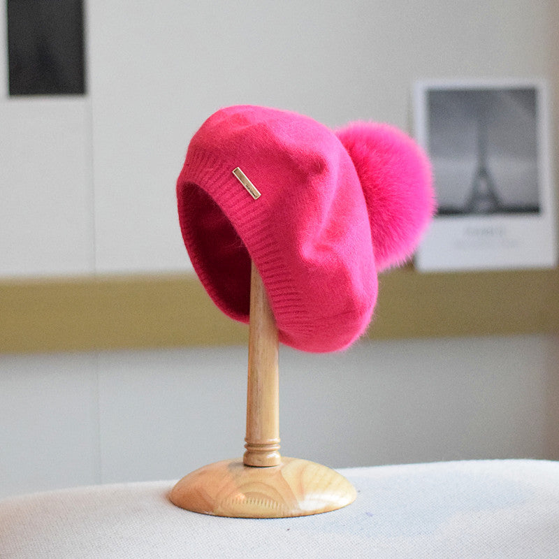 Kaninuldshat til kvinder i japansk stil