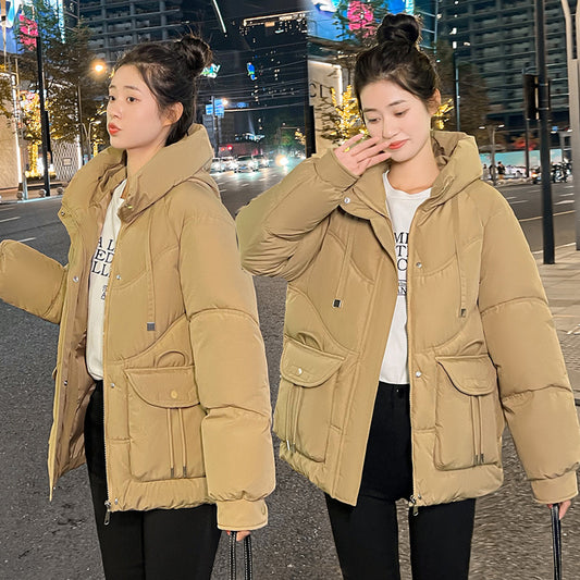 European Bread Short Down Cotton Clothing Cotton Coat Women's