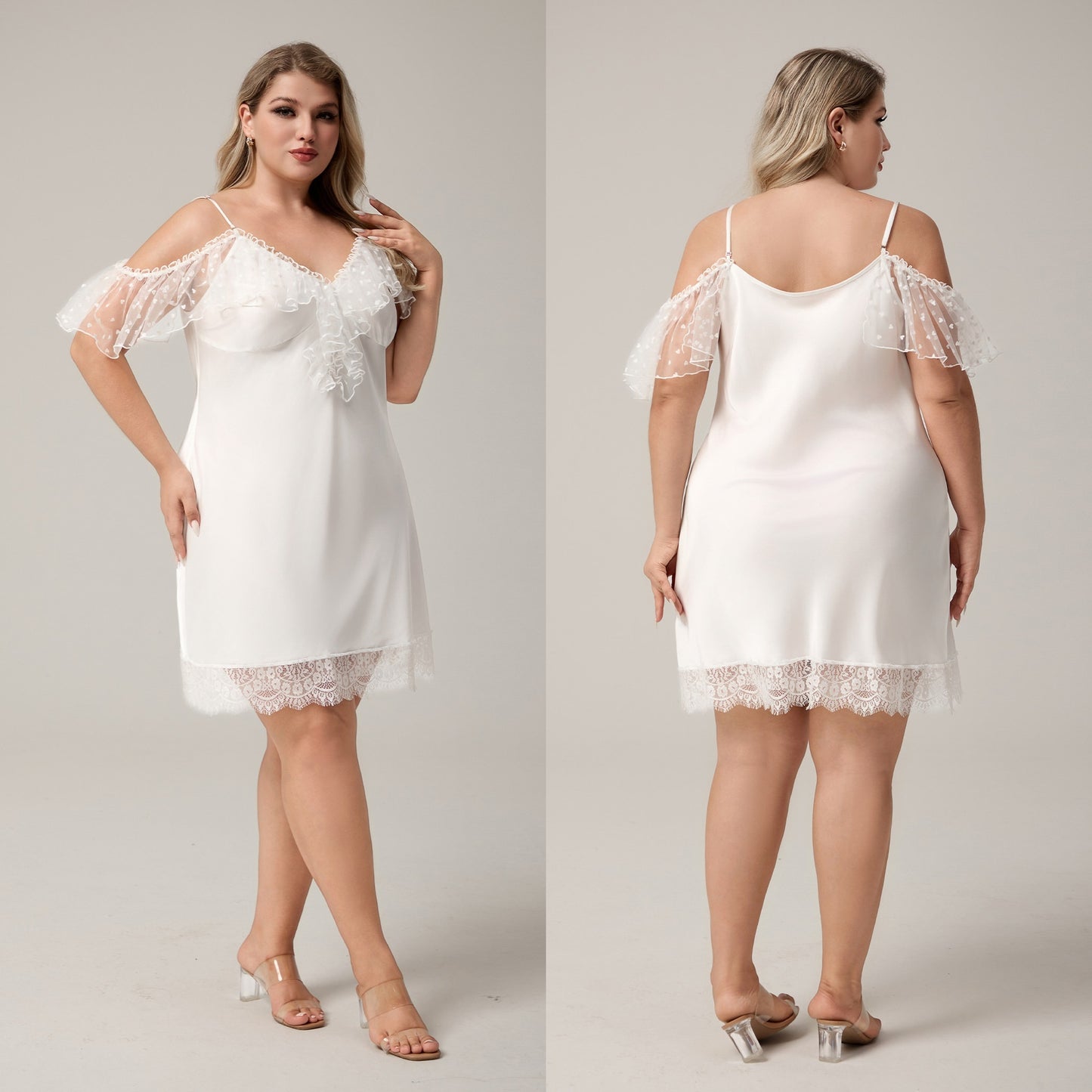 New Plus-Size Camisole Womens Nightdress