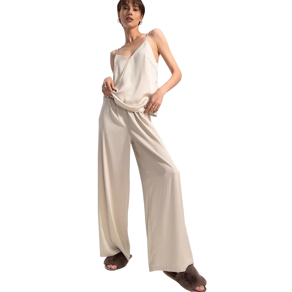 Suspender Trousers Pajamas Suit European And American