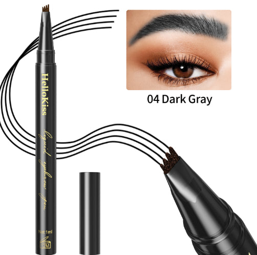 Hellokiss Four-fork Water Waterproof Wild Ultra-fine Eyebrow Pencil Eyebrow Pencil