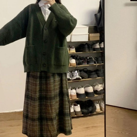 All-matching Autumn Knitted Sweater Cardigan
