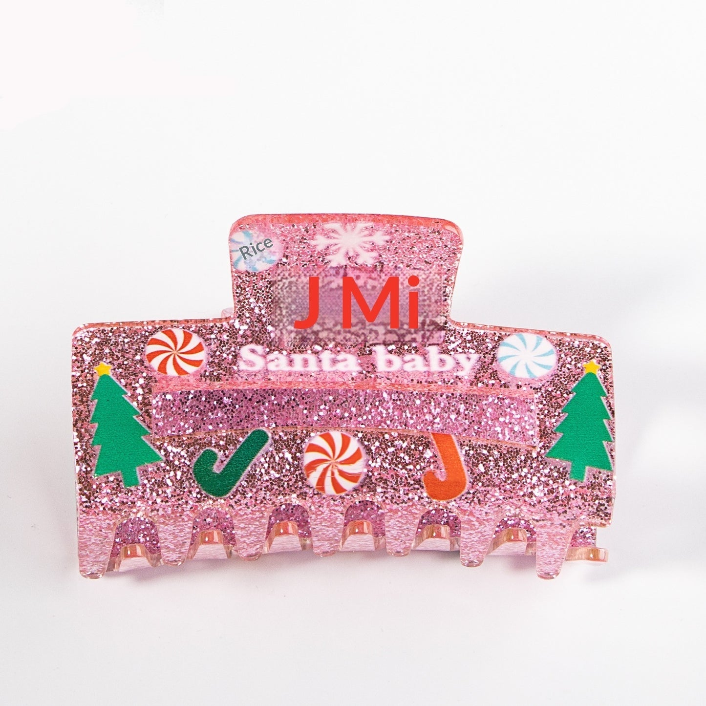Female Creative Versatile Christmas Print Clip