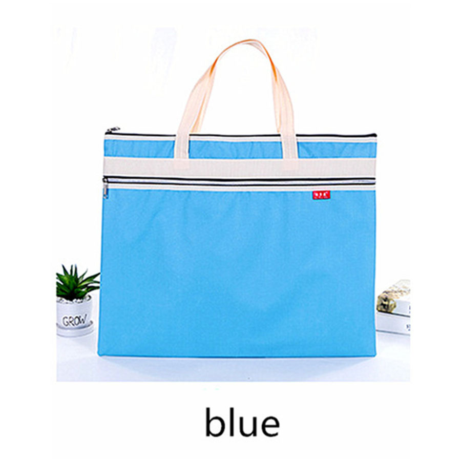 Colorful Zipper Large Capacity Art Bag