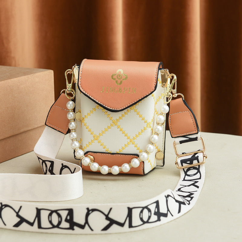 Women's New Fashion Broadband Mini Messenger Small Bag