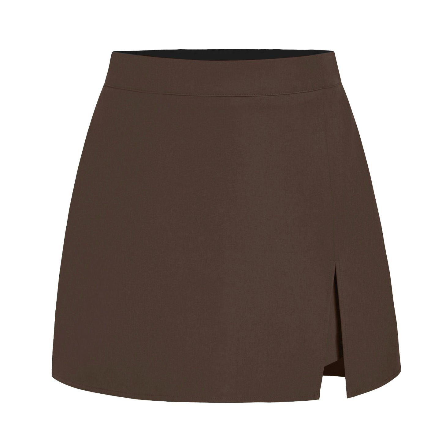 Women's Fashion High-waisted Split Skirt-trousers