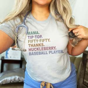Women's Summer Letter Printed Cotton Short Sleeve