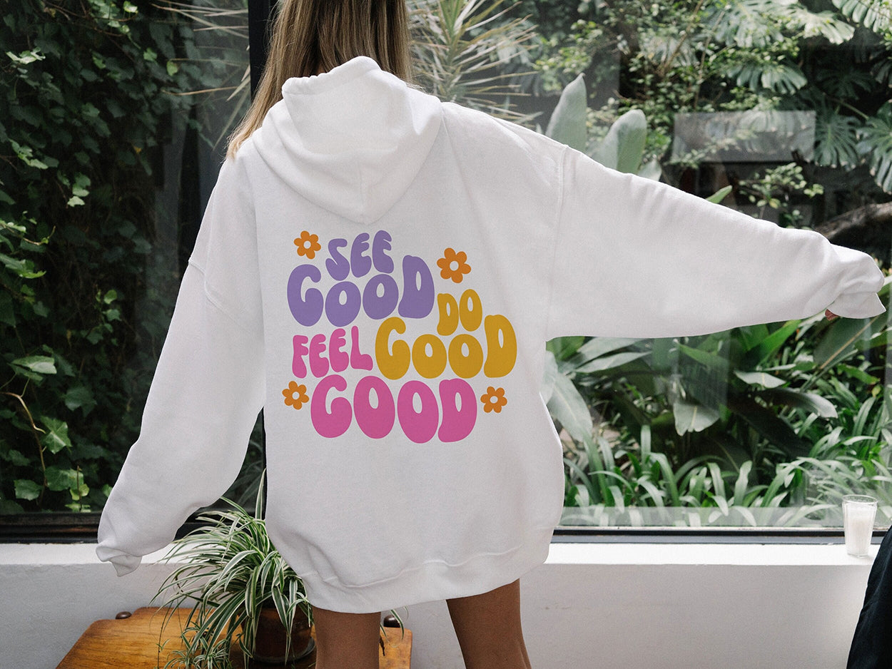 Mode Damer Afslappet Bomuldshættetrøje Sweatshirt