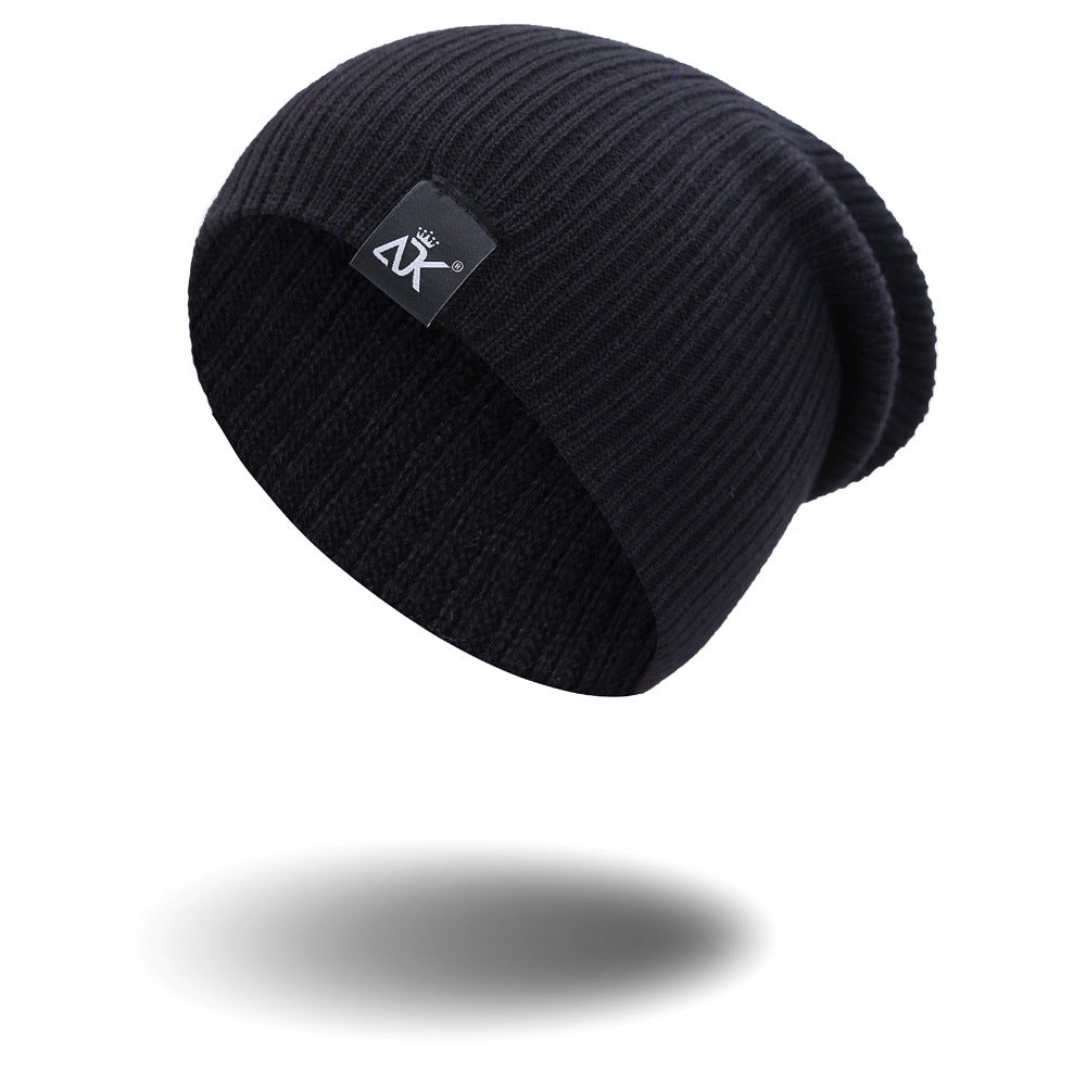Autumn And Winter Satin Outdoor Versatile Wool Hat