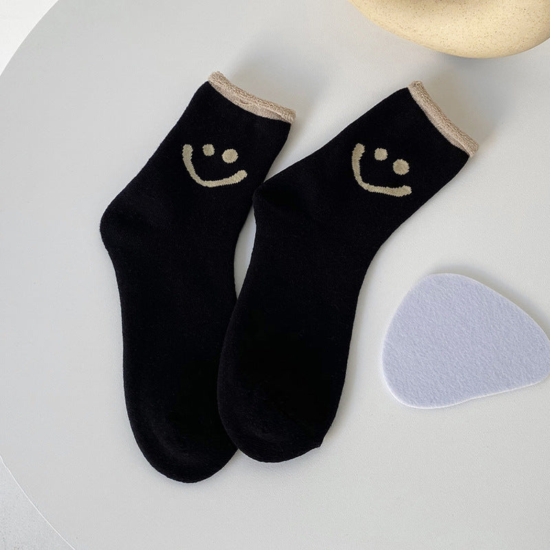 New Terry Curling Thickened Warm And Comfortable Cotton Socks