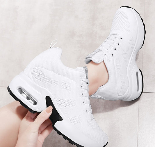 Højdeforøgelse Indersål Dame Sneaker Mesh Åndbar
