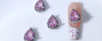 Zircon Nail Art Accessories Bow Heart Moon Irregular Multi-category