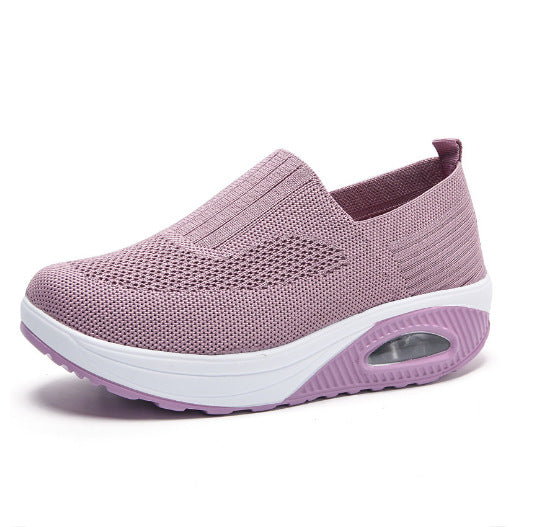Middle-aged And Elderly Mom Shoes Mesh Outdoor Running Shoes