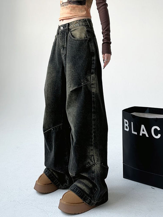 Wide Leg Pants Loose High Waist Trousers For Women