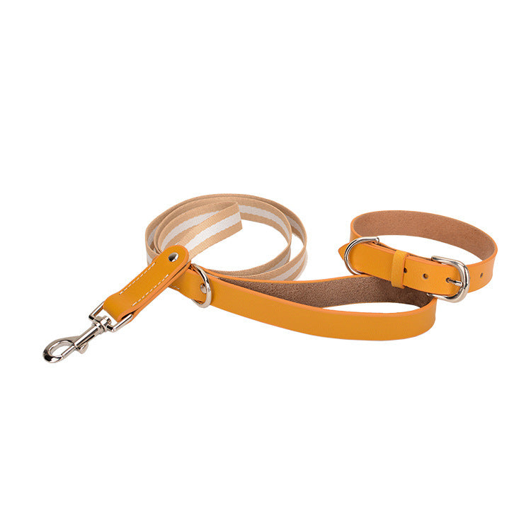 Multi-color Comfortable And Continuous Pet Dog Collar Traction Rope