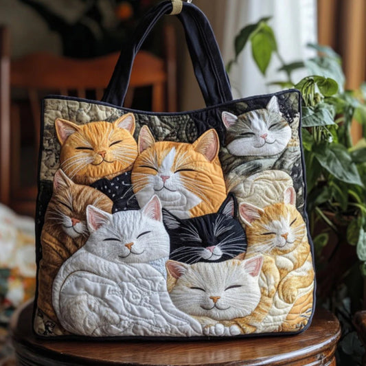 Large-capacity Women's Handbag With Colorful Spotted Print
