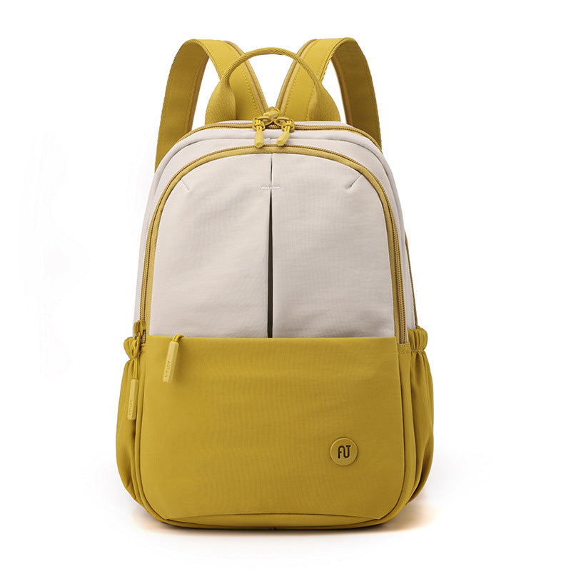 Fashion Outdoor Trendy Women's Bag Contrast Color Backpack