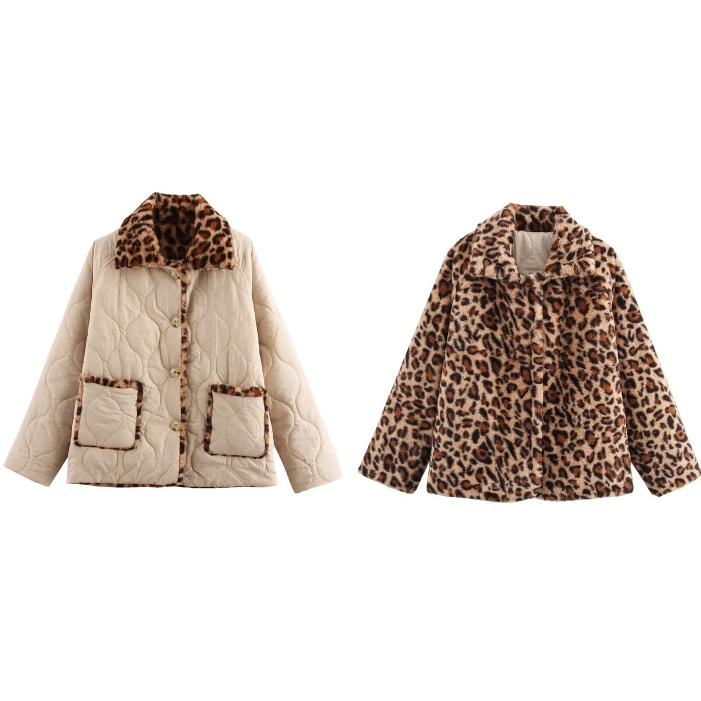 Fur Coat Women's Short Two-sided Wear