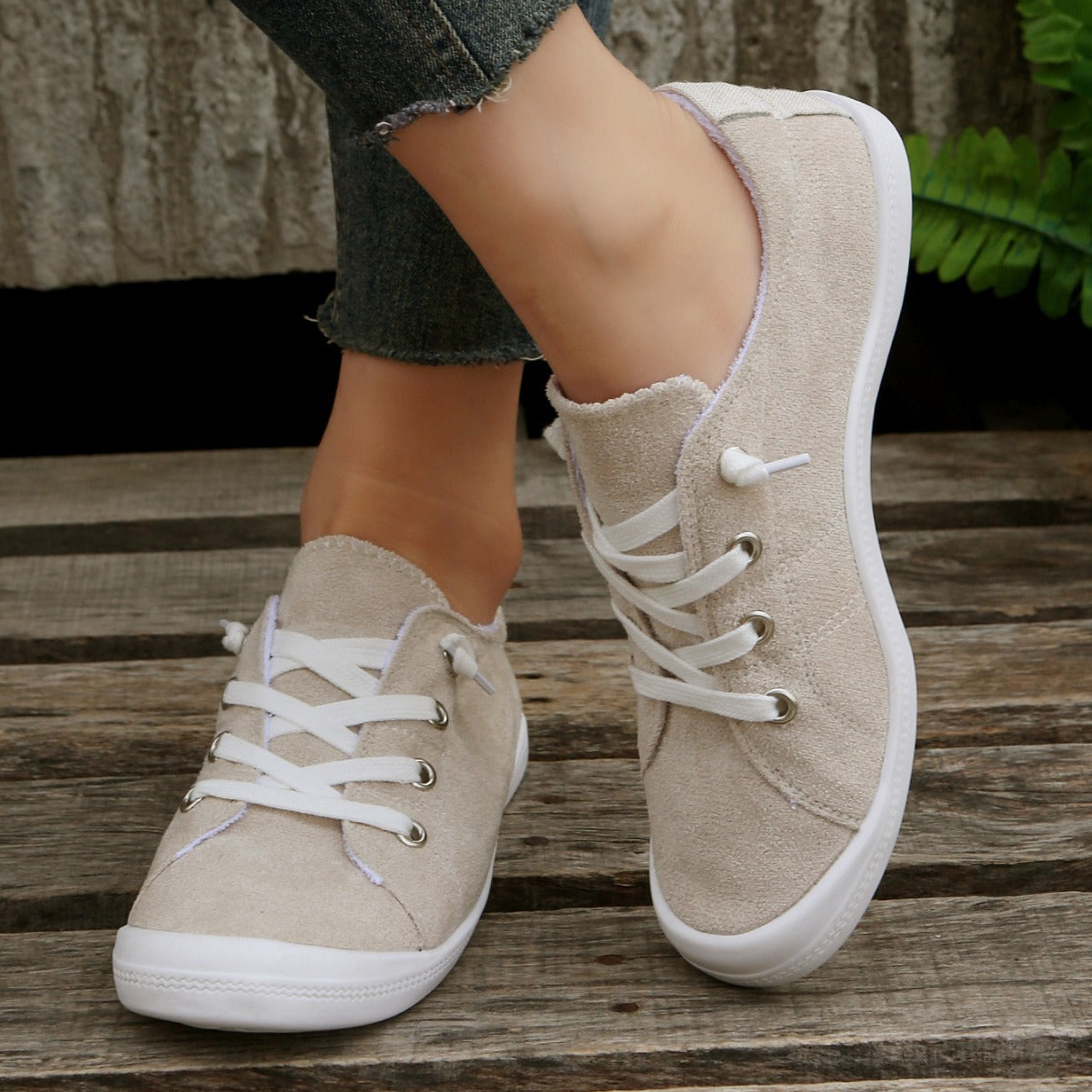 Dame Casual Blød Outdoor All-match Sneaker