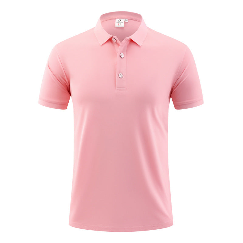Lapel Half Sleeve Work Clothes