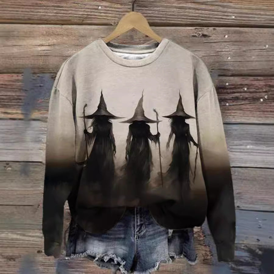 Halloween Horror Sjov Dametrøje 3D-print